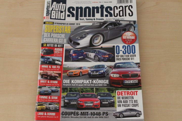 Auto Bild Sportscars 02/2008